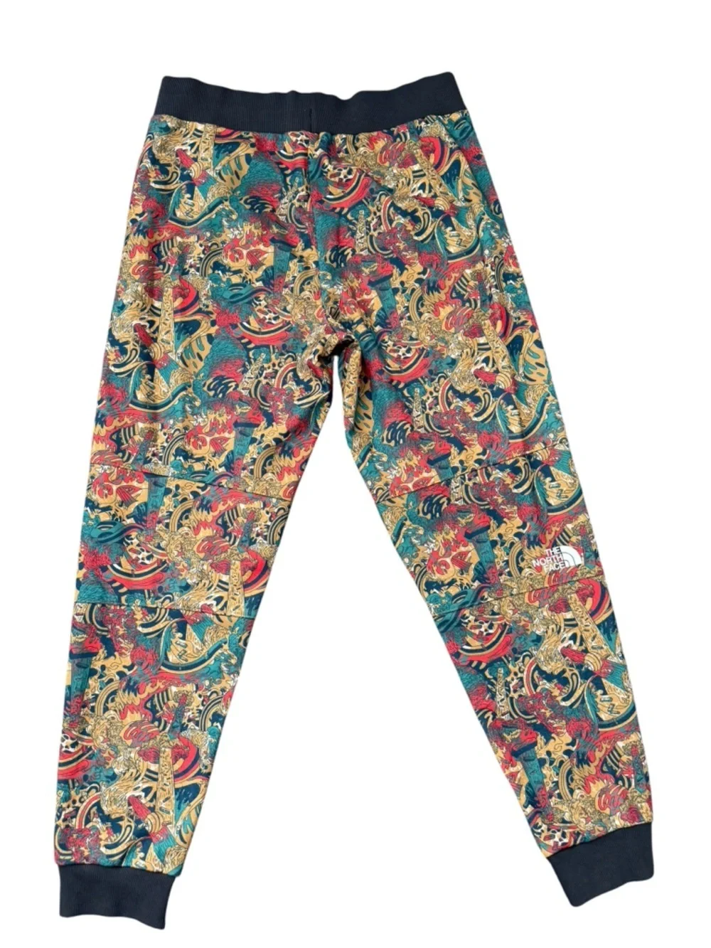 The North Face Leopard Genesis Fine Joggers Unisex medium Yellow Graphic Pants